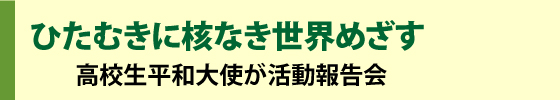 高校生平和大使